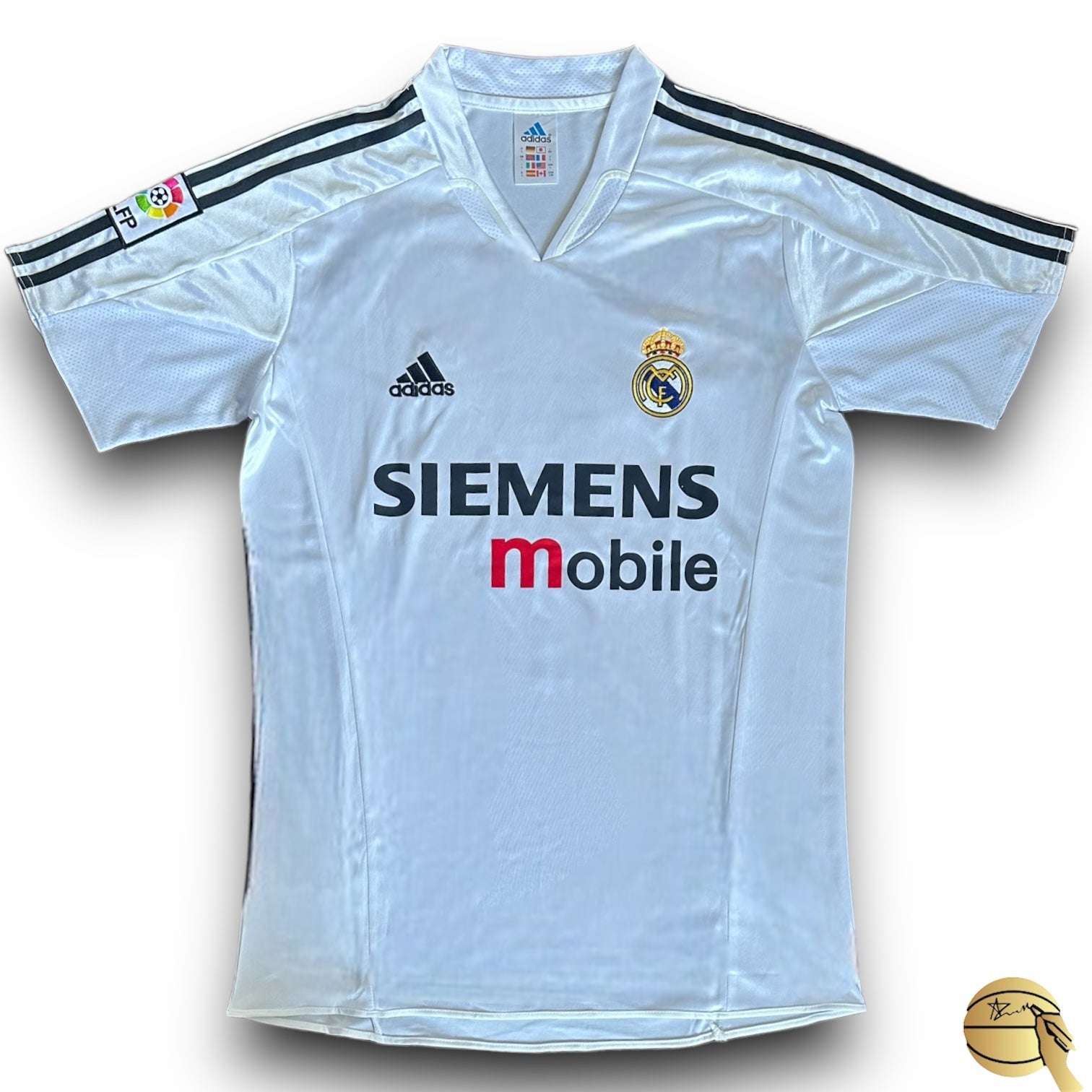 Jersey autografiado por Zinedine Zidane