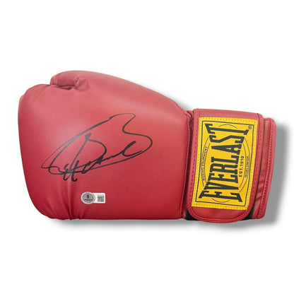 Guante autografiado por Saul Alvarez El Canelo