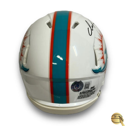 Mini casco autografiado por Dan Marino