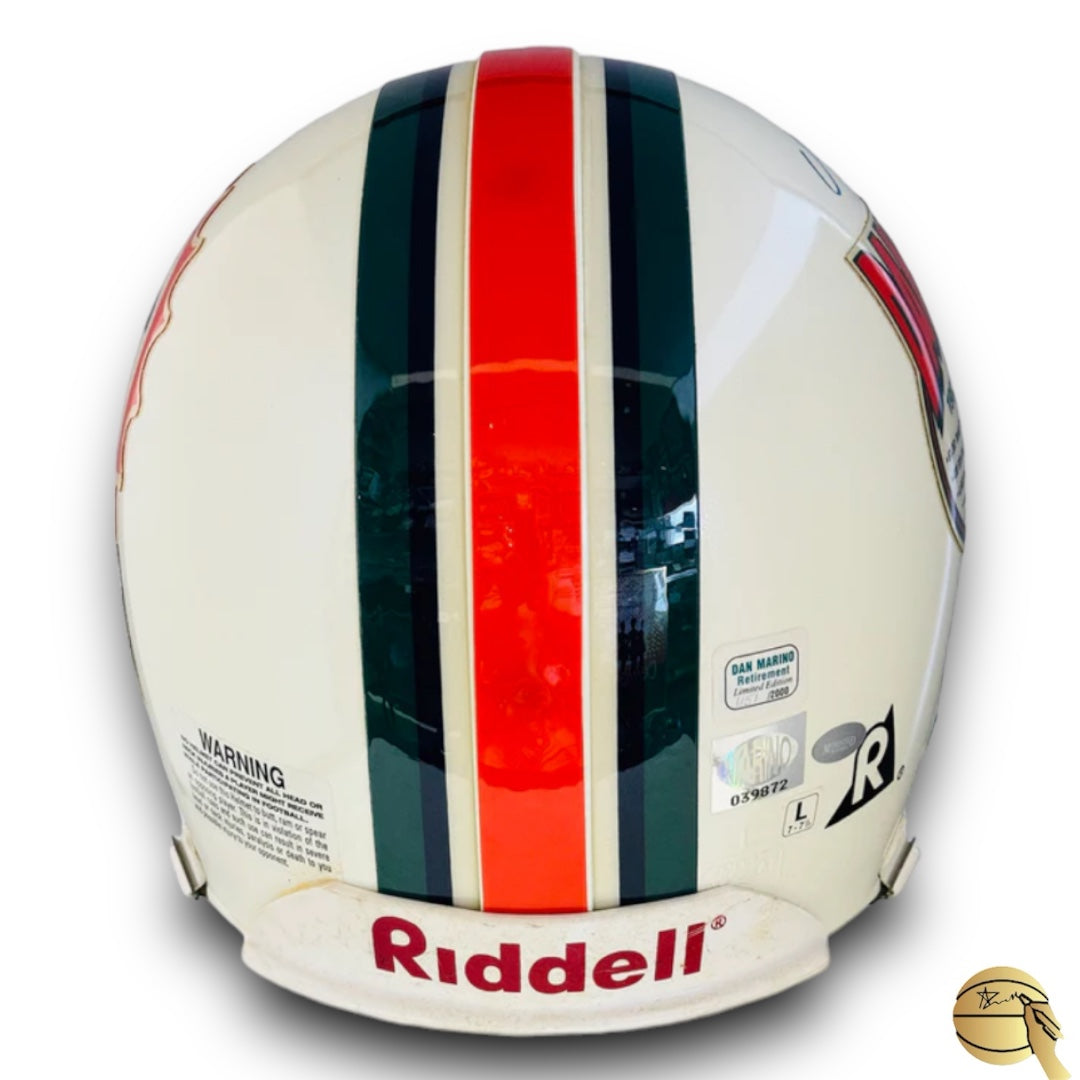 Casco full size autografiado por Dan Marino