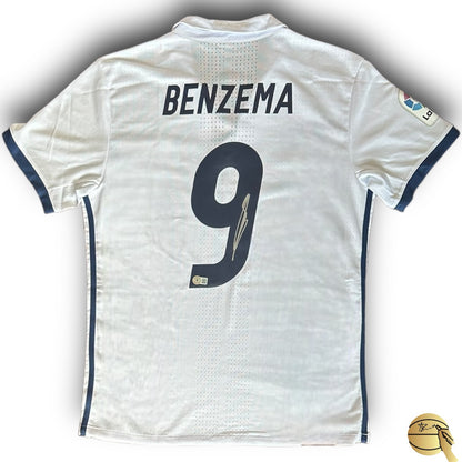 Jersey autografiado por Karim Benzema