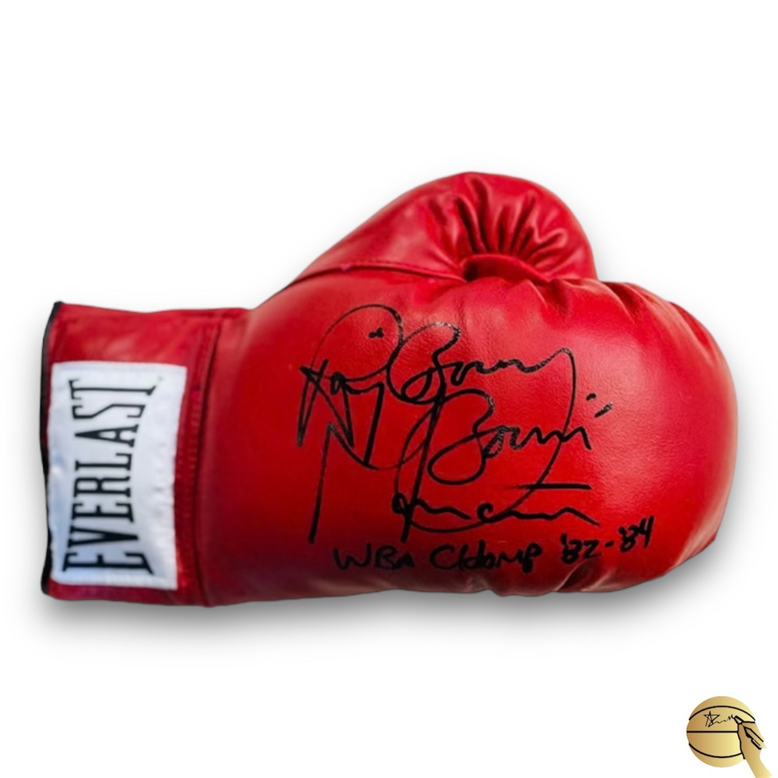 Guante autografiado por Ray Mancini