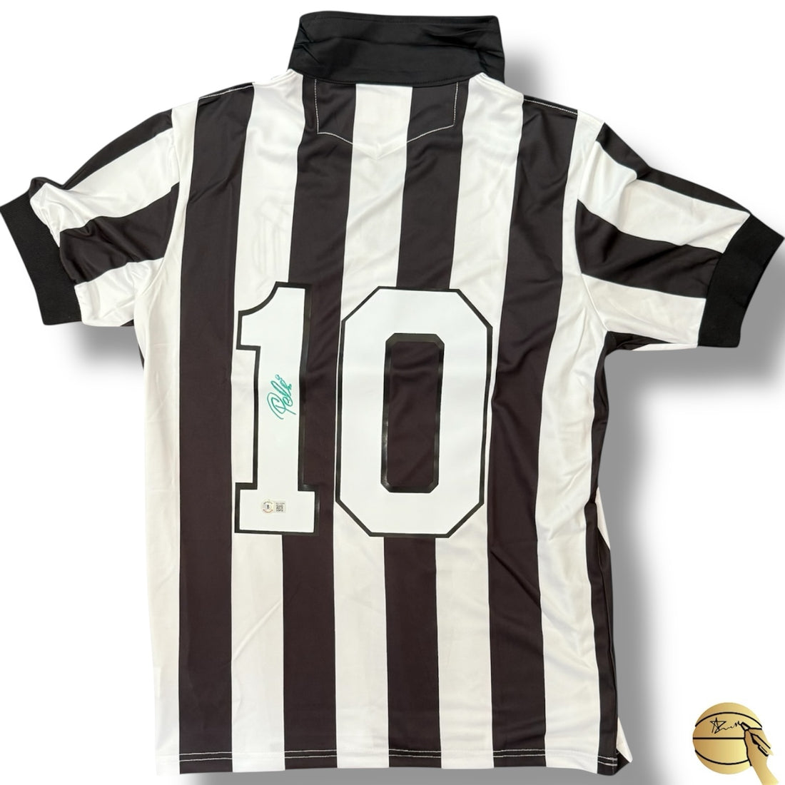 Jersey autografiado por Pele - Signed Collectibles