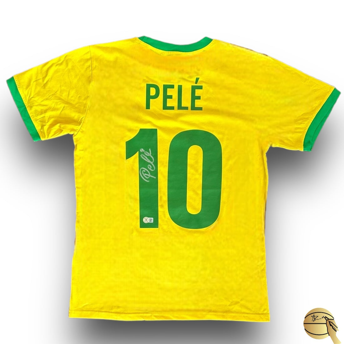 Jersey autografiado por Pele - Signed Collectibles