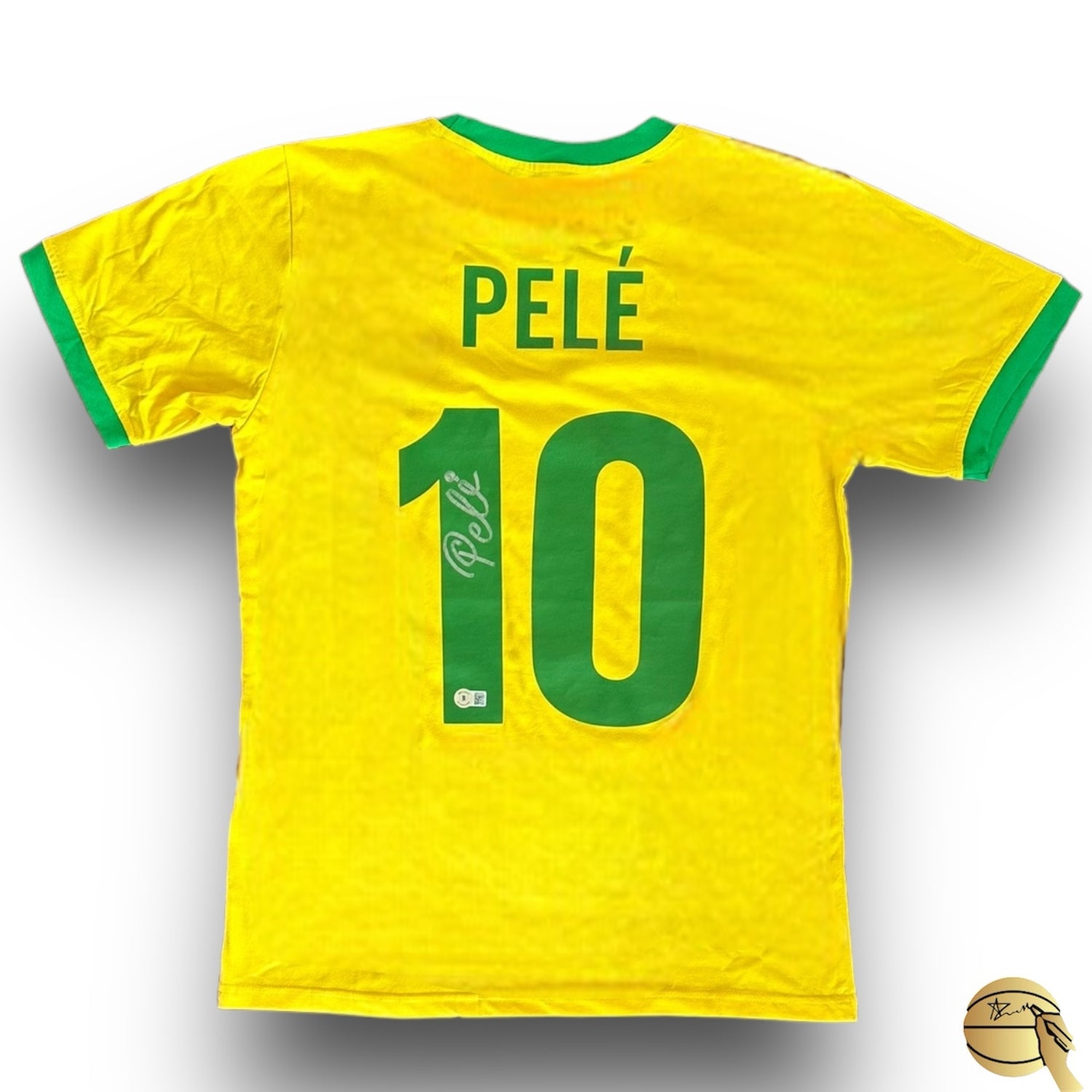 Jersey autografiado por Pele