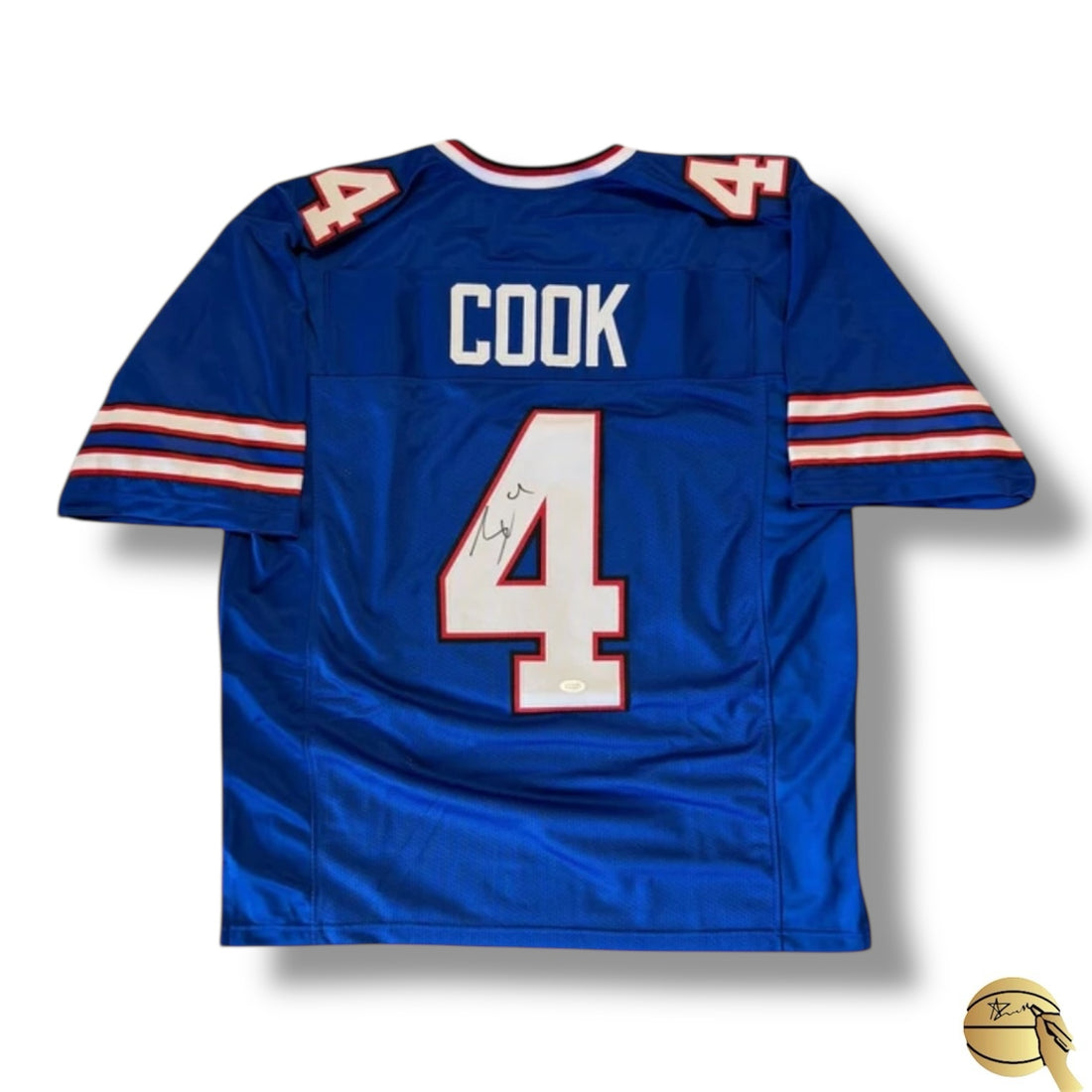 Jersey autografiado por James Cook