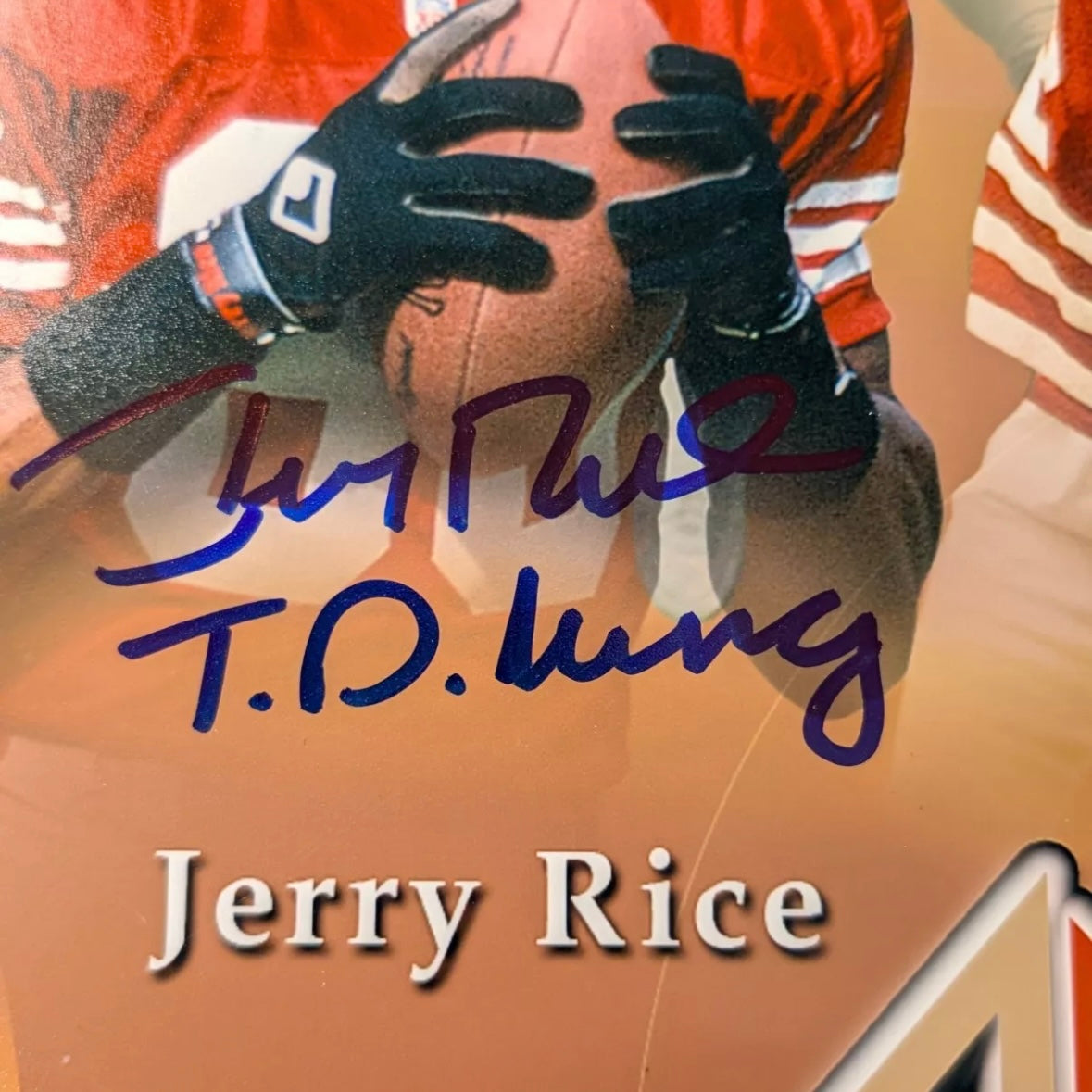 Foto autografiada por 11 Hall Of Famers de 49ers