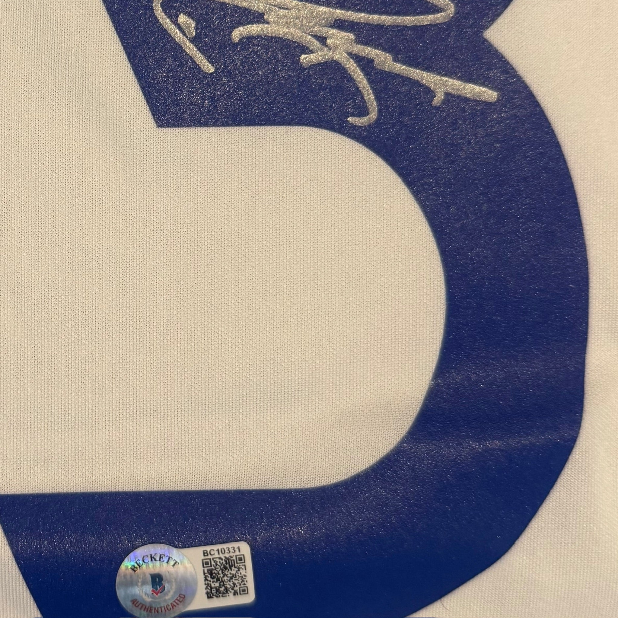 Jersey autografiado por Roberto Carlos