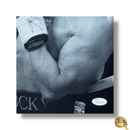 Imagen autografiada por Mike Tyson