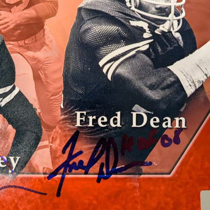 Foto autografiada por 11 Hall Of Famers de 49ers