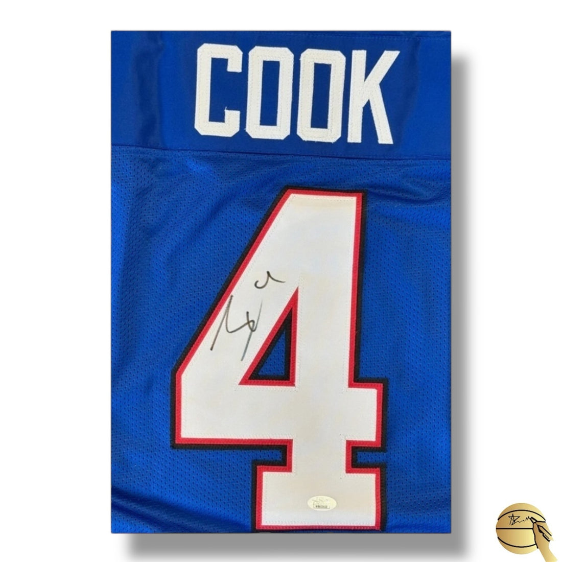 Jersey autografiado por James Cook