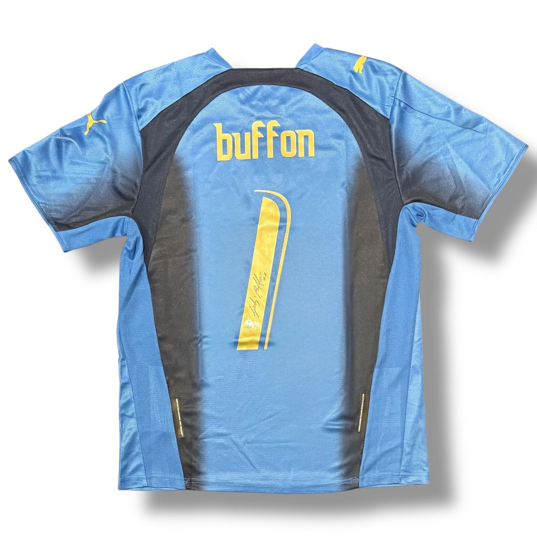 Jersey de Italia autografiado por buffon