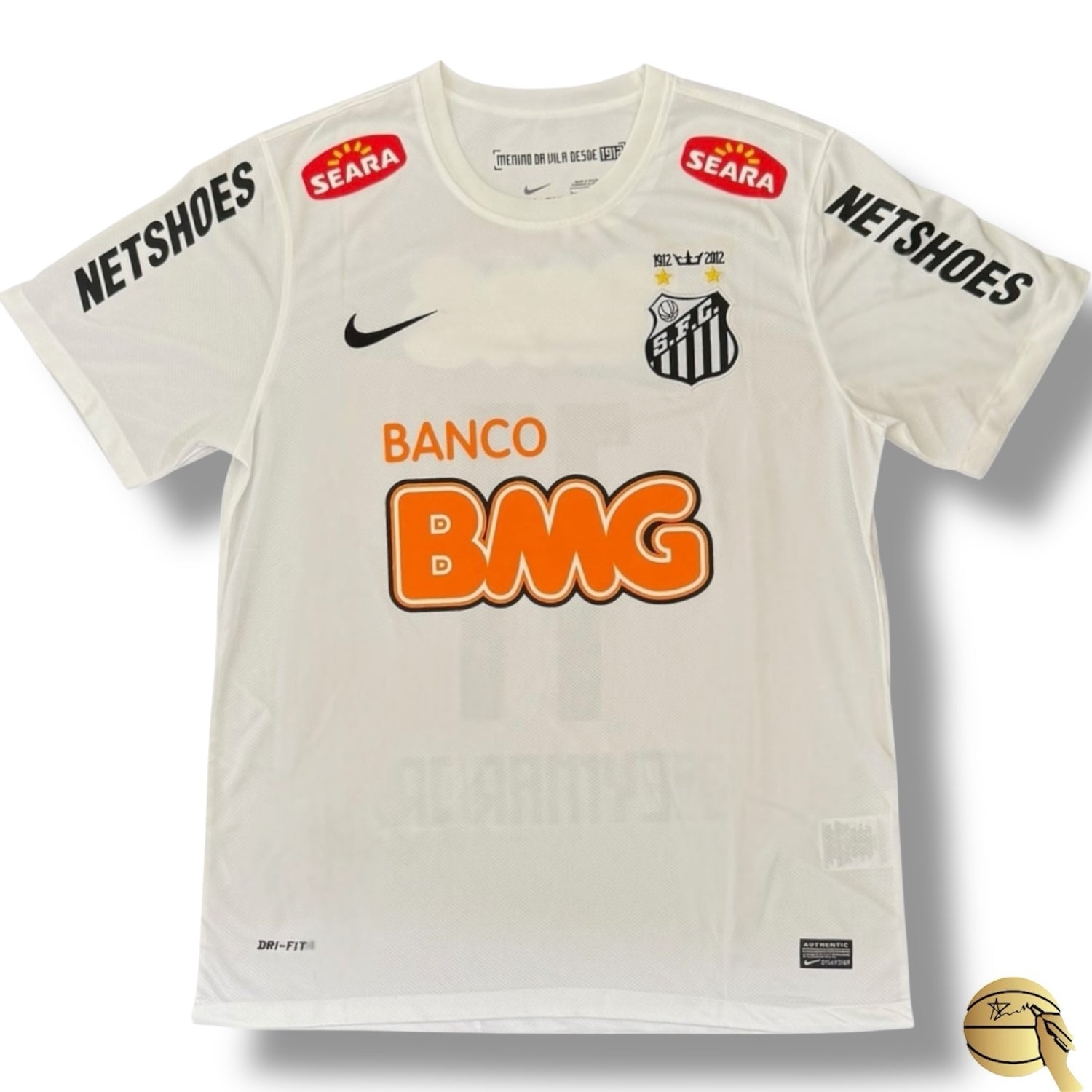 Jersey autografiado por Neymar Jr