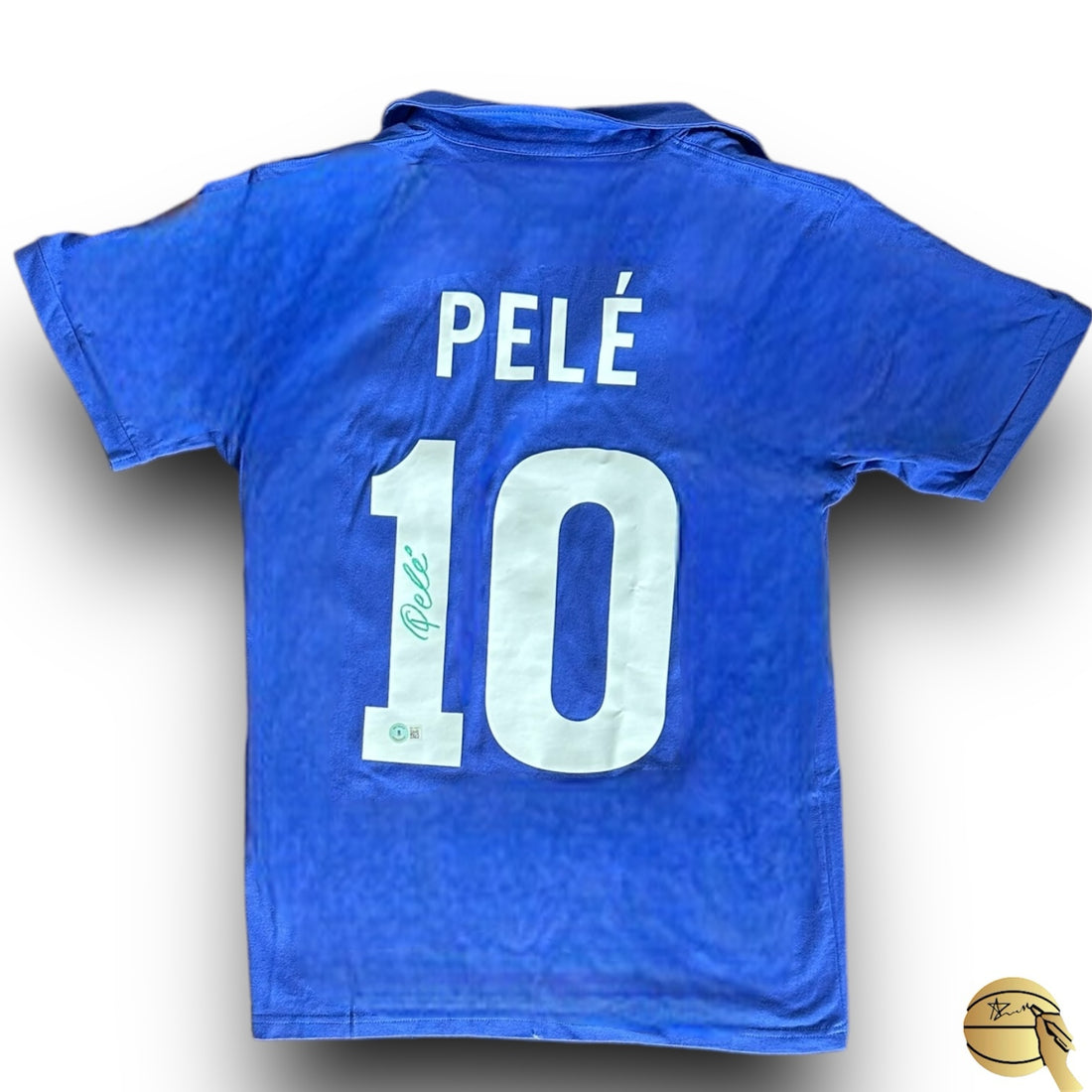 Jersey autografiado por Pele - Signed Collectibles