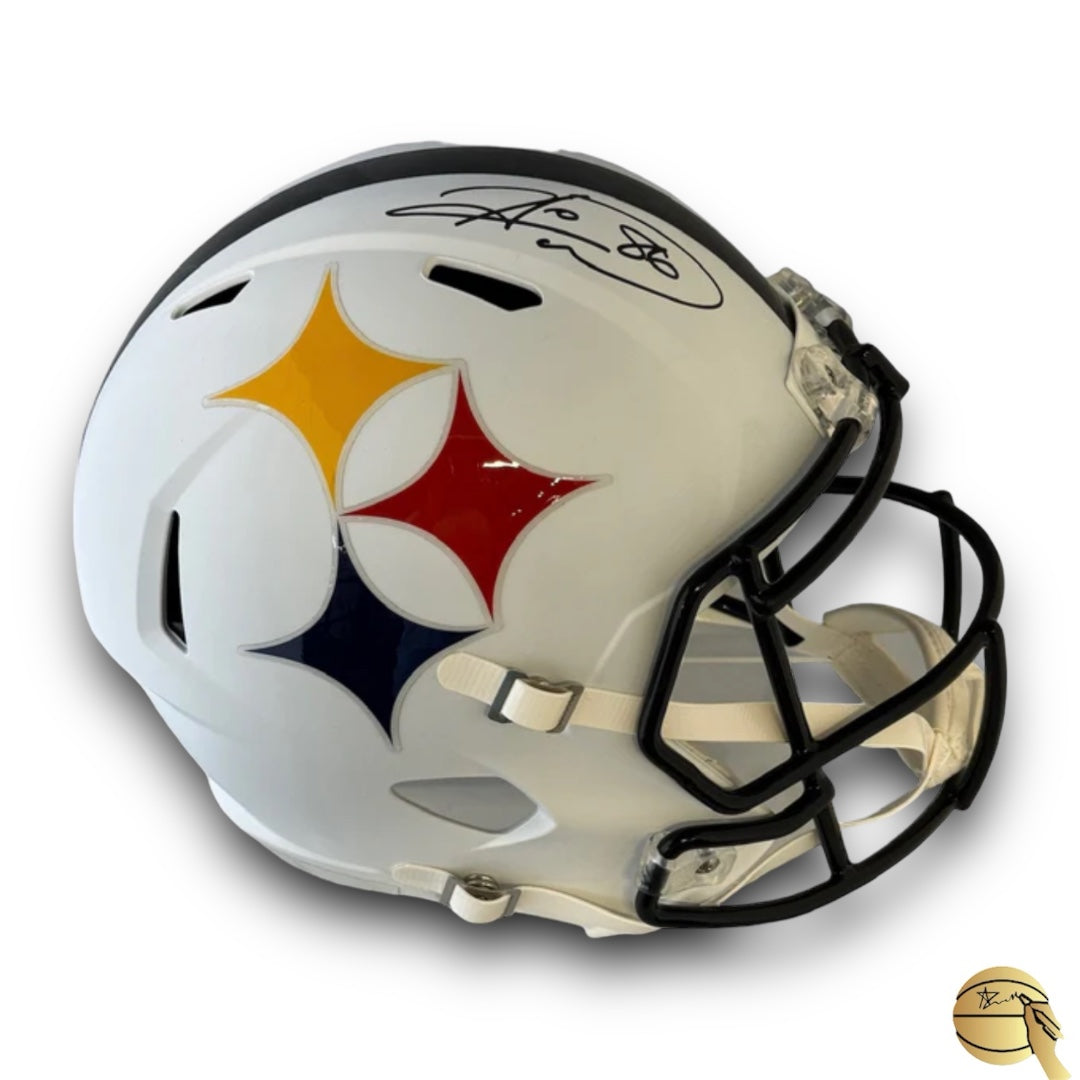 Casco autografiado por Hines Ward