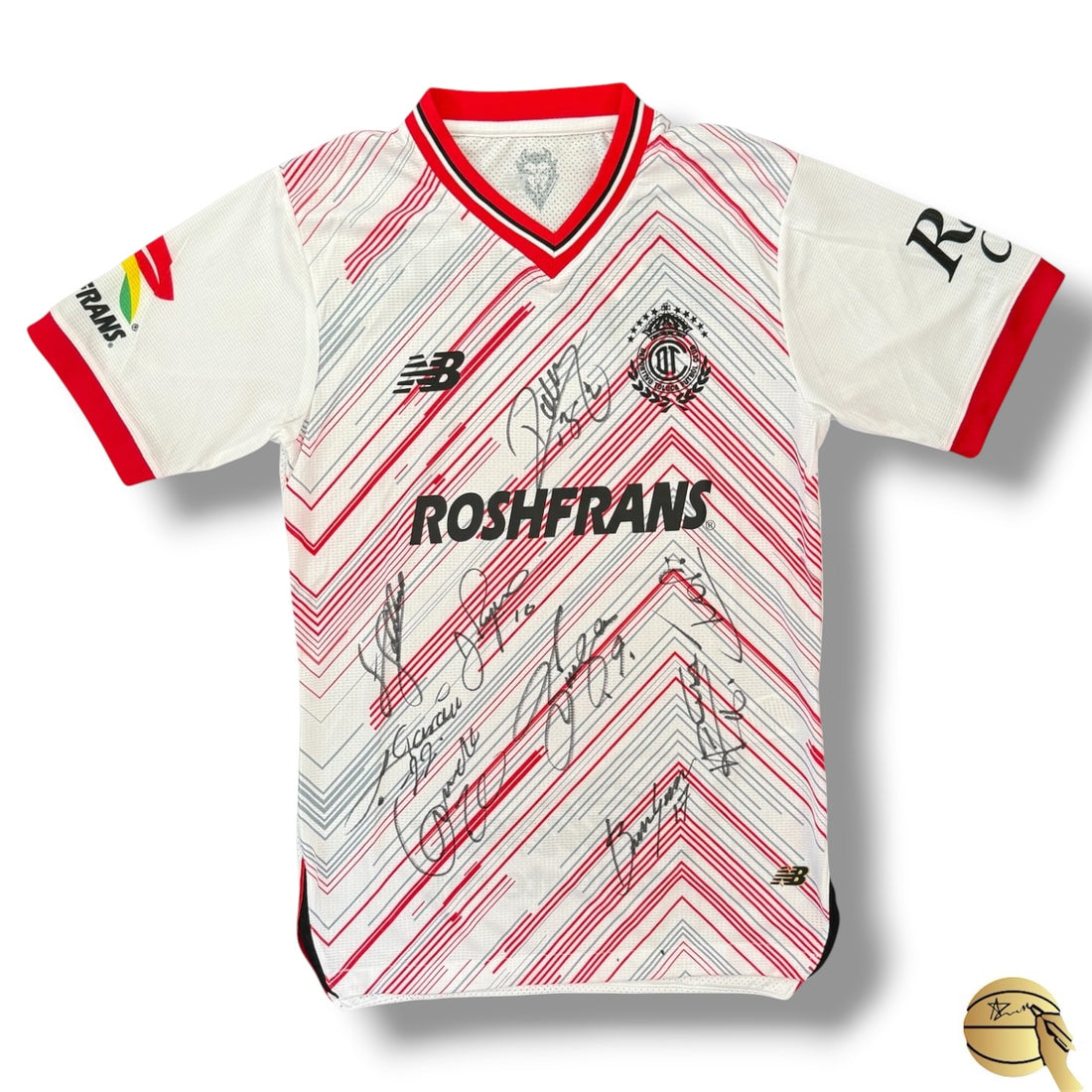 Jersey firmado por Campeones del Toluca