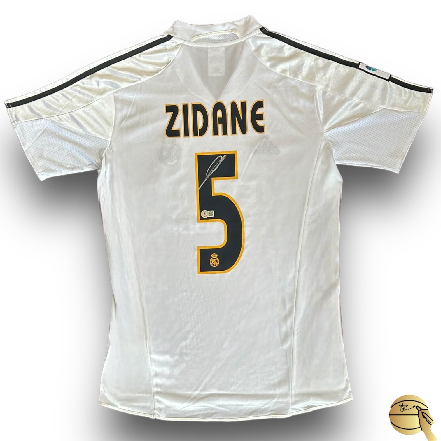 Jersey autografiado por Zinedine Zidane