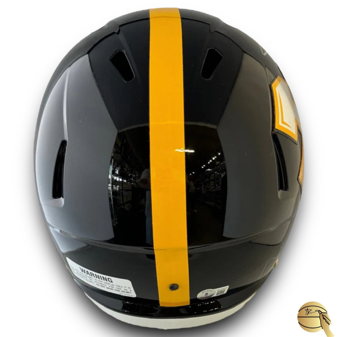 Casco de steelers autografiado por Hines Ward