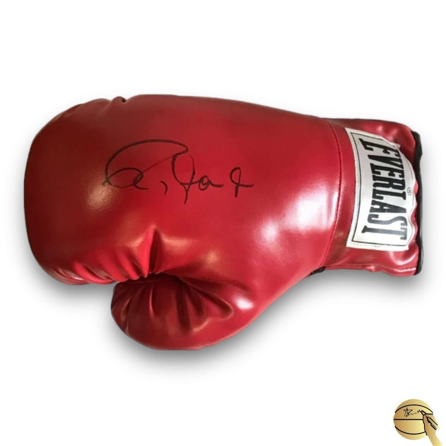 Guante autografiado por Roy Jones Jr.