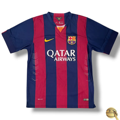 Jersey 2014-2015 del Barcelona autografiado por Leo Messi