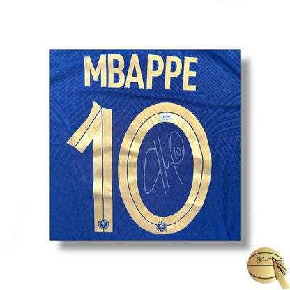 Jersey autografiado por Mbappe