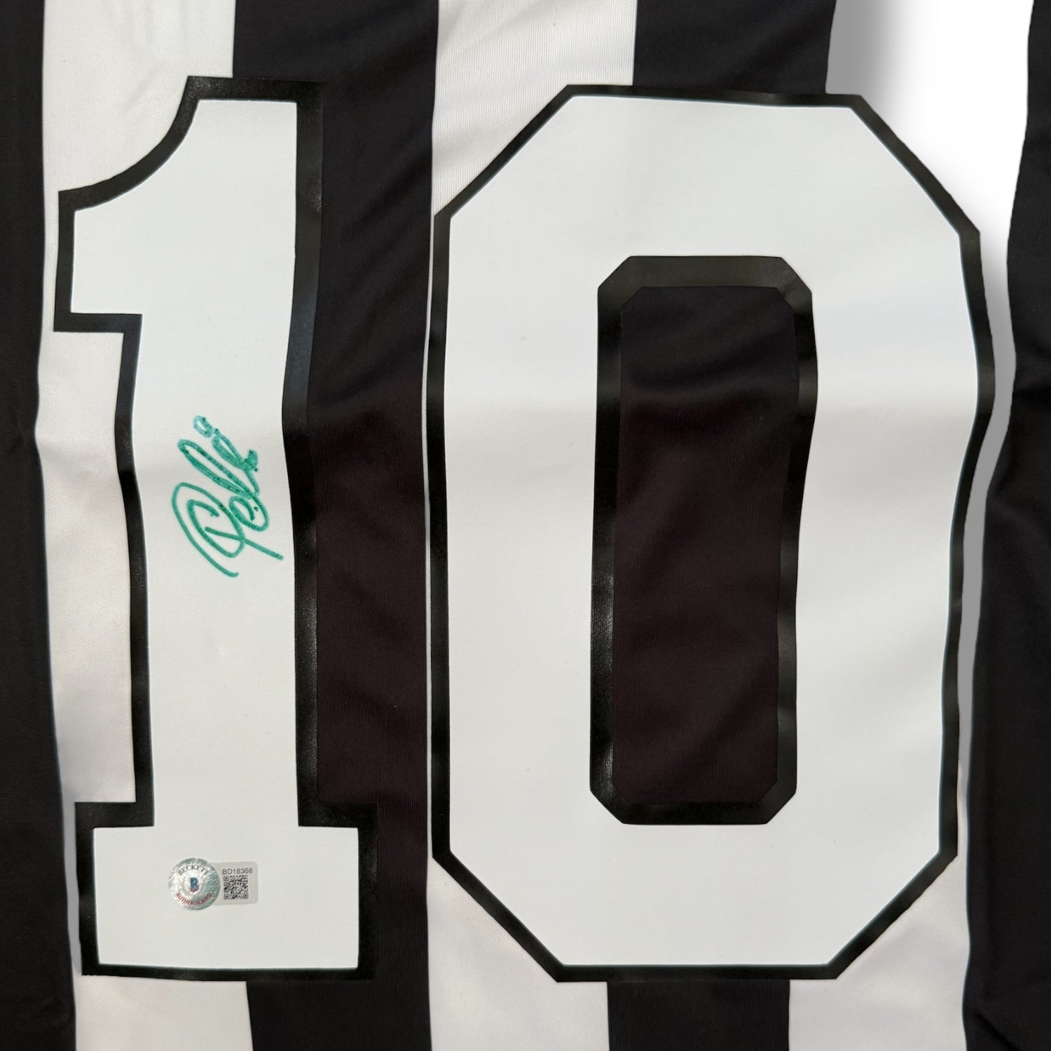 Jersey autografiado por Pele