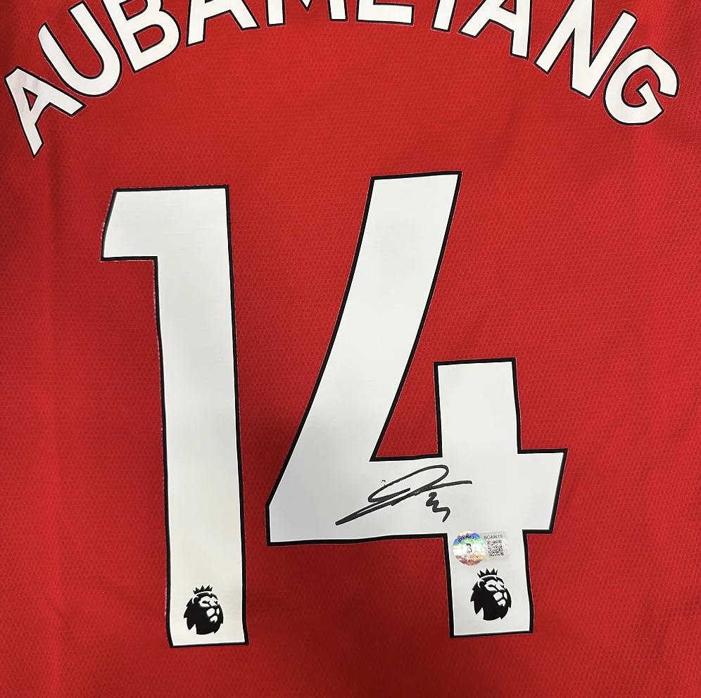 Jersey autografiado por Aubameyang