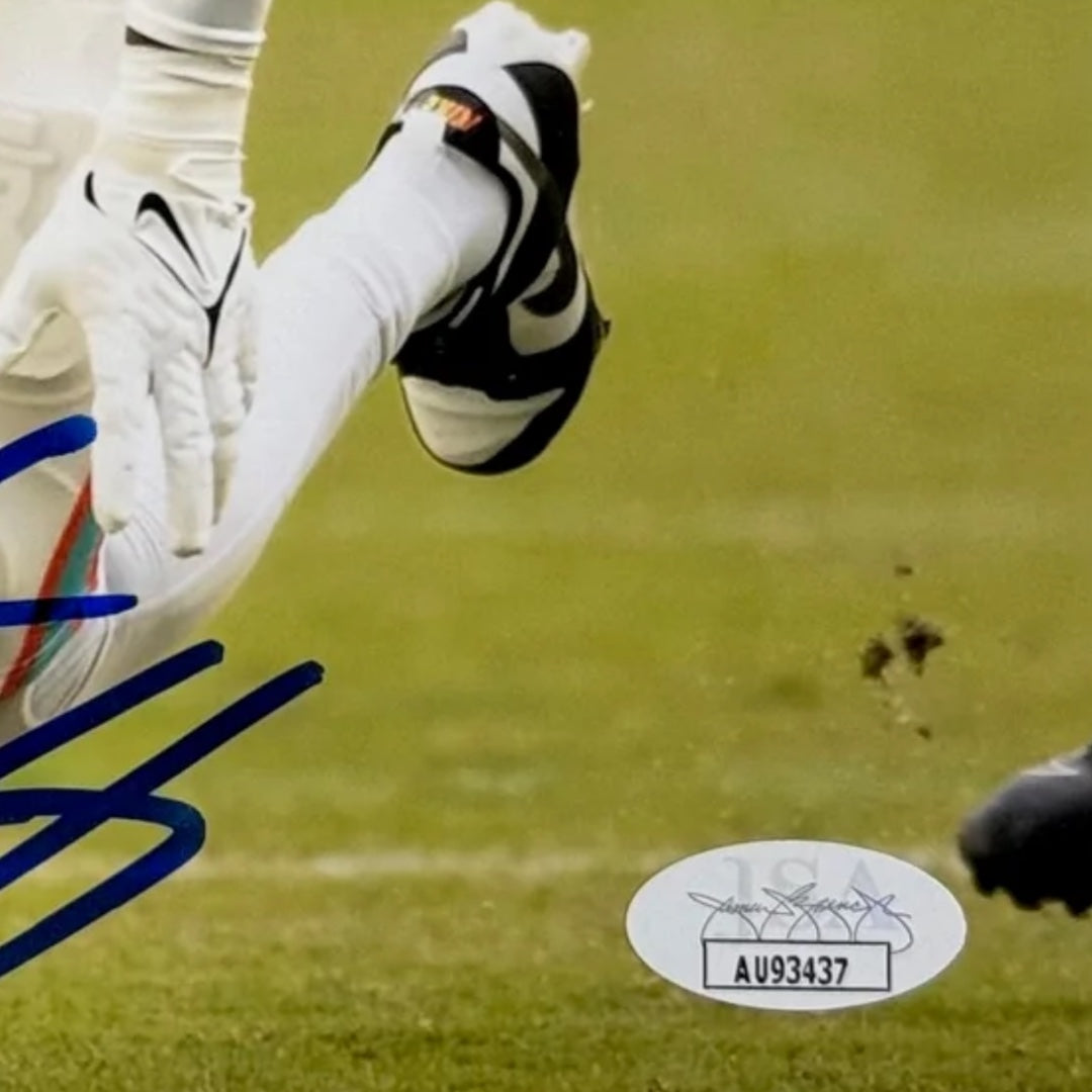 Imagen autografiada por Jevon Holland