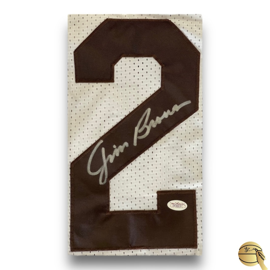 Jersey autografiado por Jim Brown