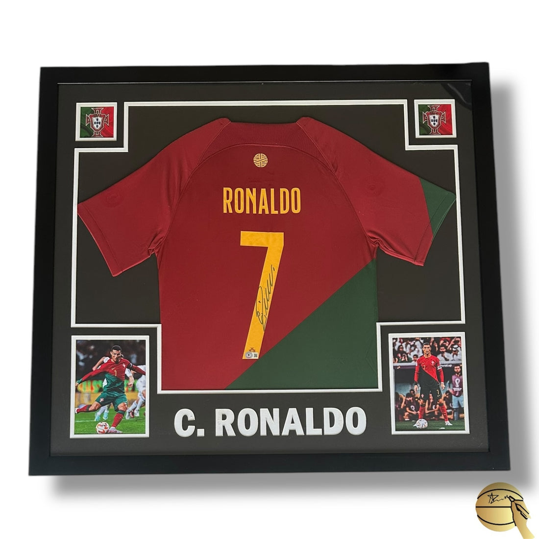 Jersey autografiado por Cristiano Ronaldo