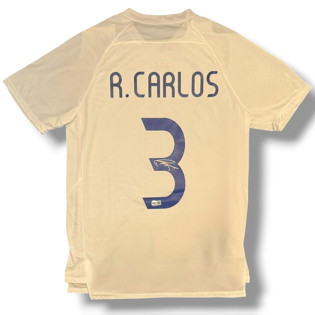 Jersey autografiado por Roberto Carlos