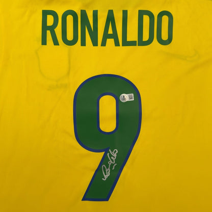 Jersey autografiado por Ronaldo Nazario