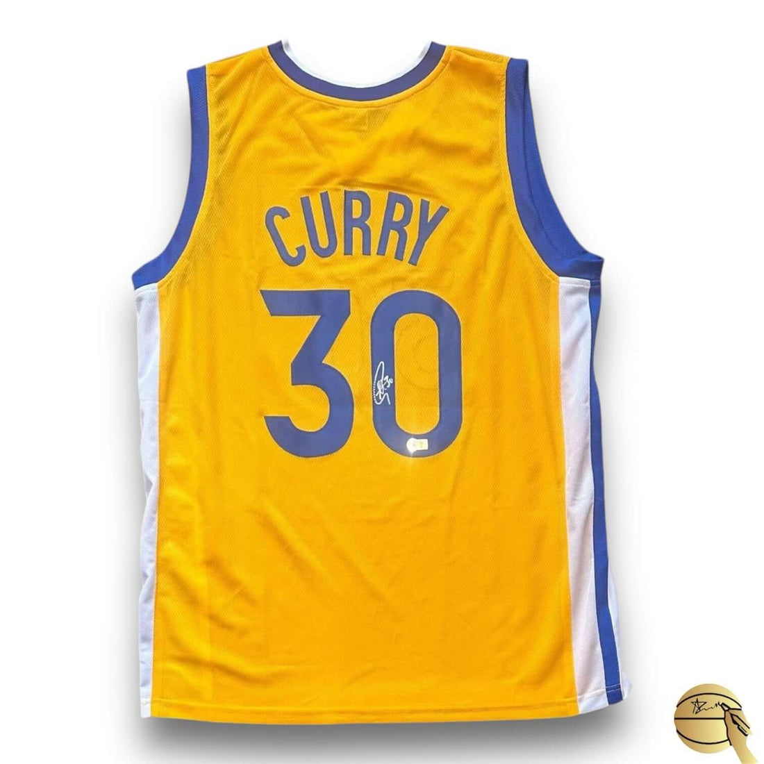 Jersey autografiado por Curry - Signed Collectibles