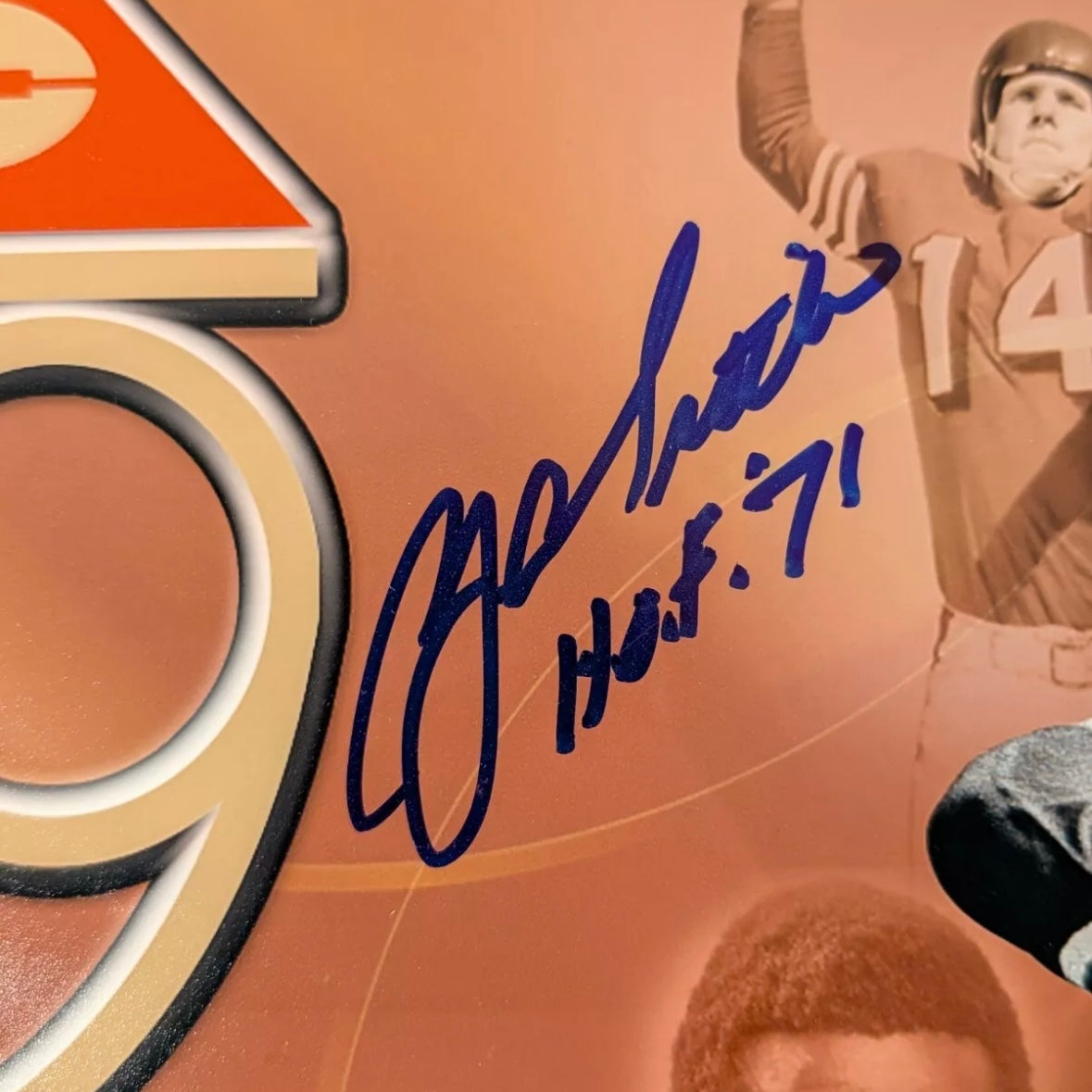 Foto autografiada por 11 Hall Of Famers de 49ers