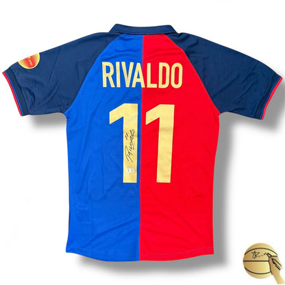 Jersey autografiado por Rivaldo