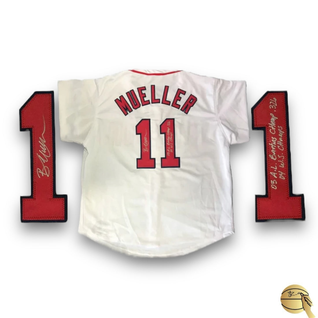 Jersey autografiado por Bill Mueller - Signed Collectibles