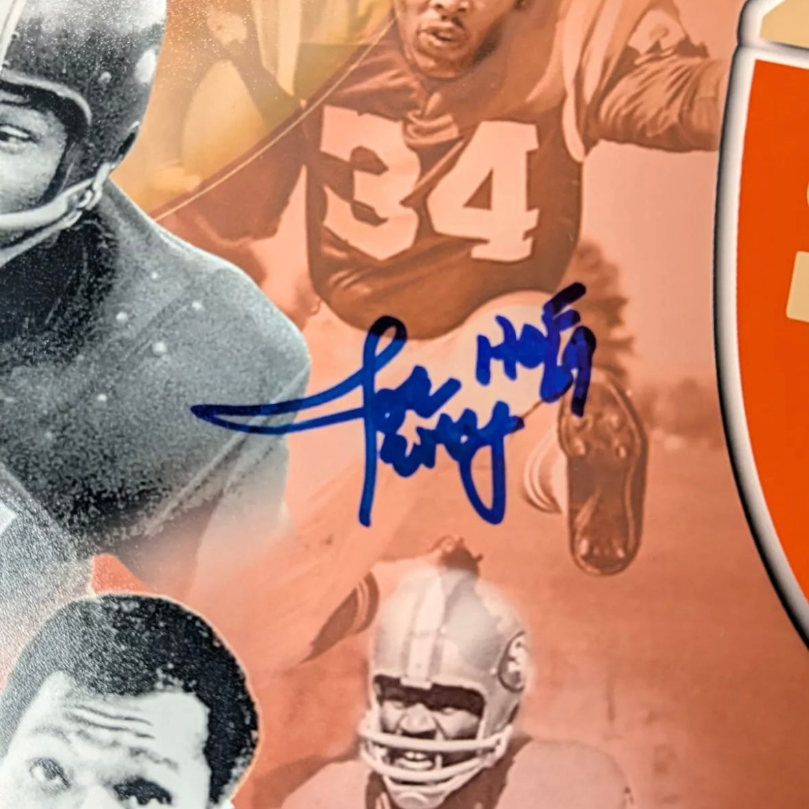 Foto autografiada por 11 Hall Of Famers de 49ers