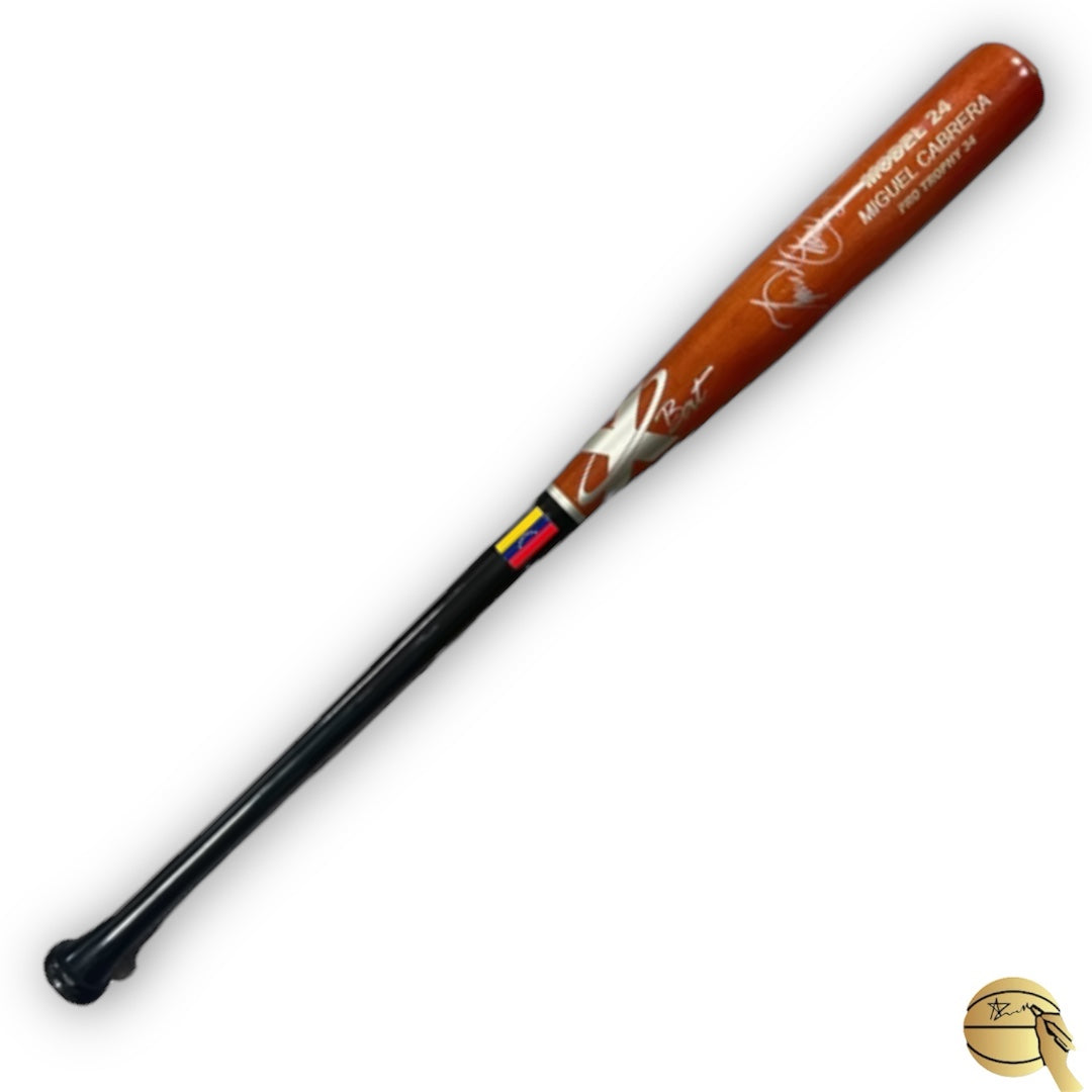 Bate autografiado por Miguel Cabrera - Signed Collectibles