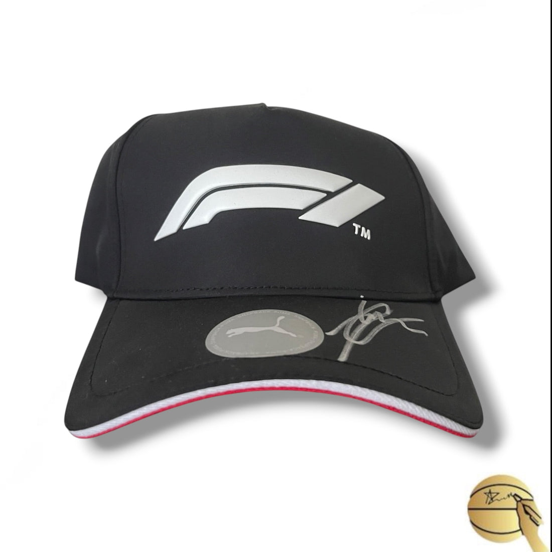 Gorra autografiada por Charles Leclerc