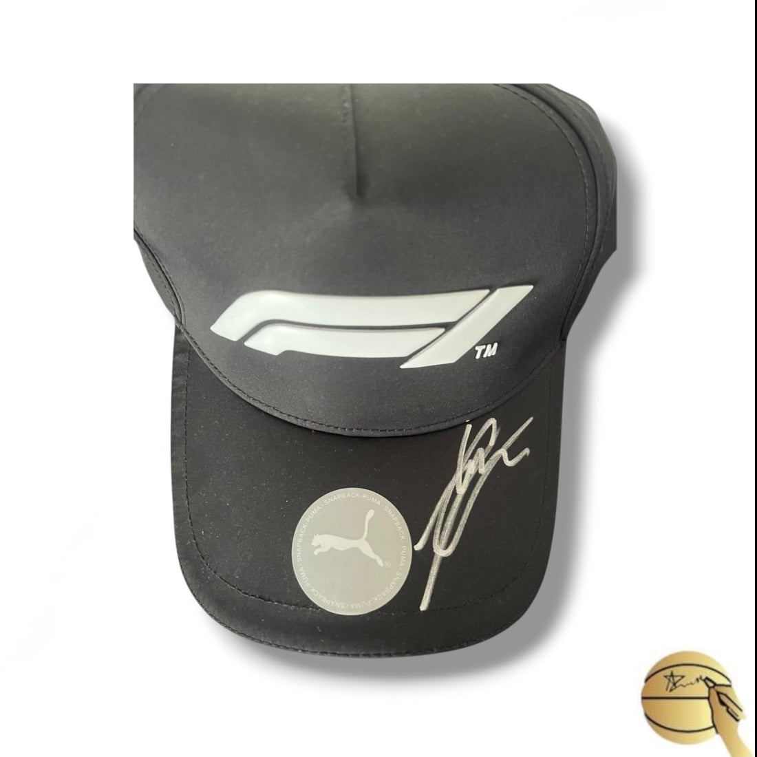 Gorra autografiada por Charles Leclerc