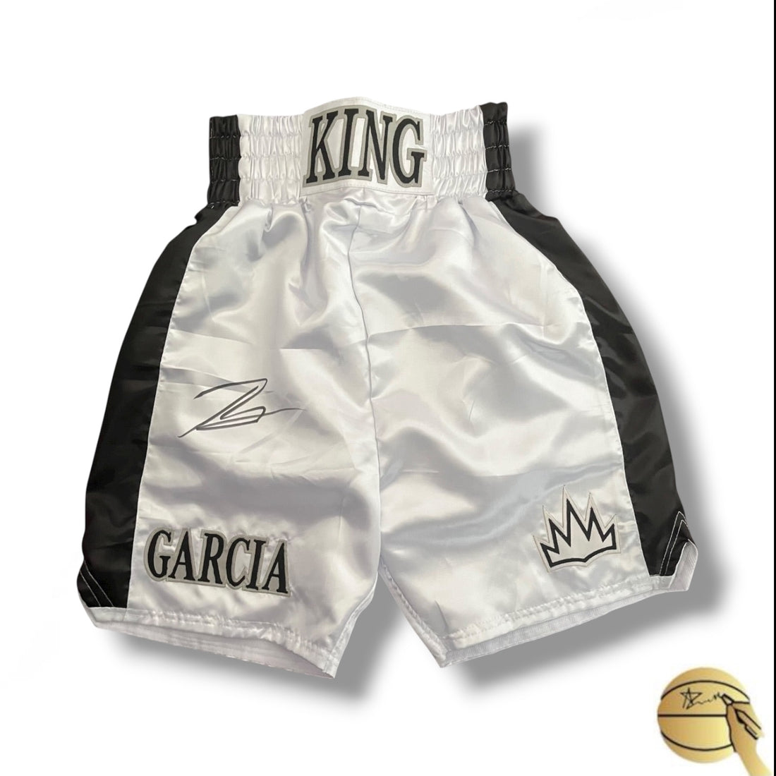 Shorts autografiados por Ryan Garcia