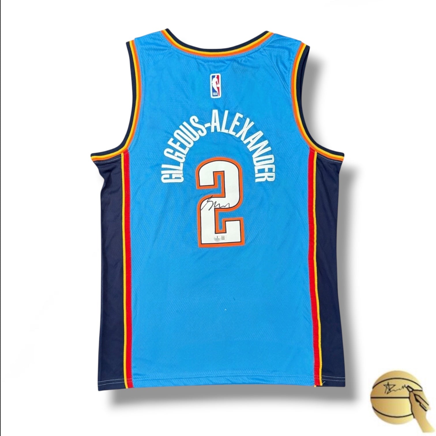 Jersey autografiado por Shai Gilgeous Alexander
