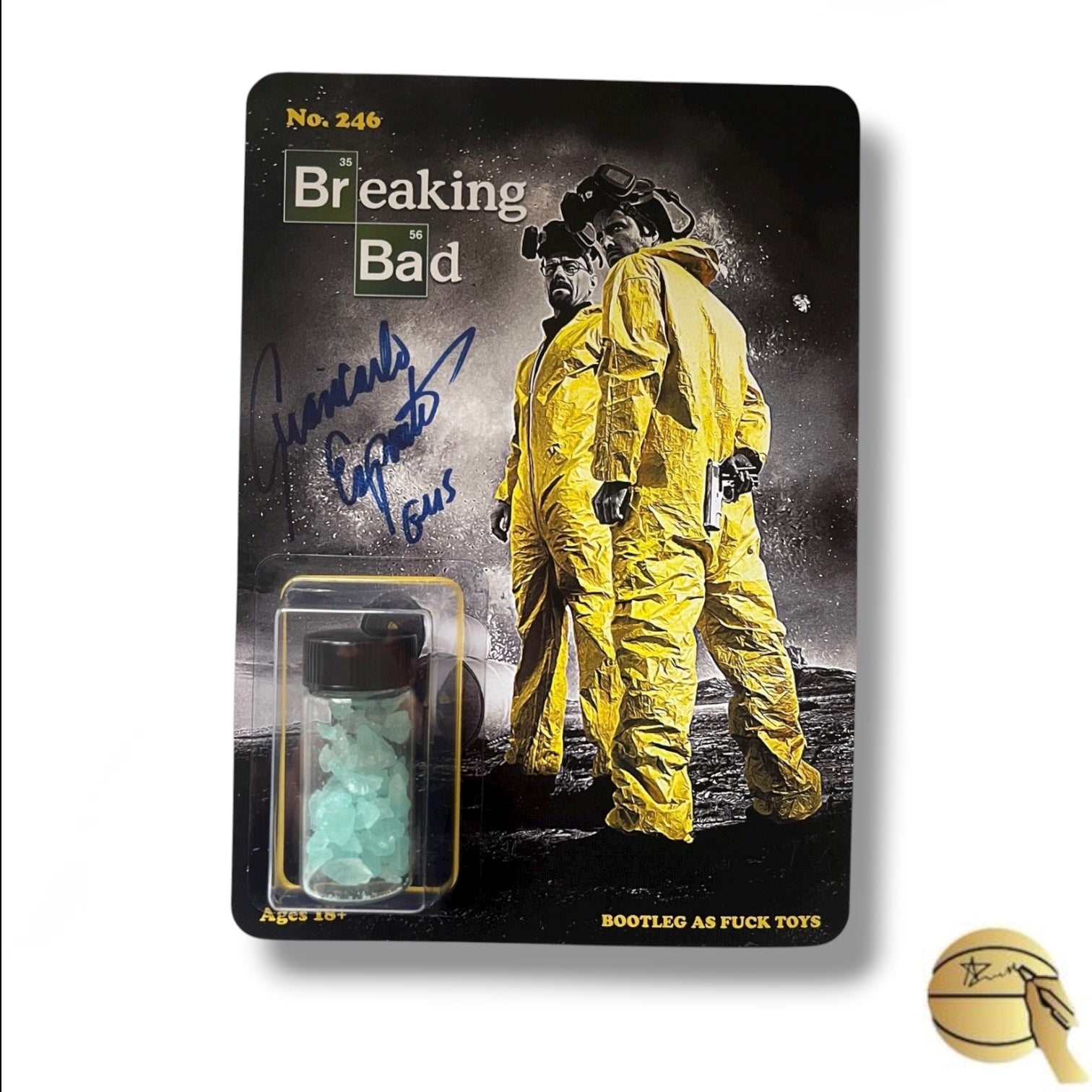 Figura autografiado por Giancarlo Esposito