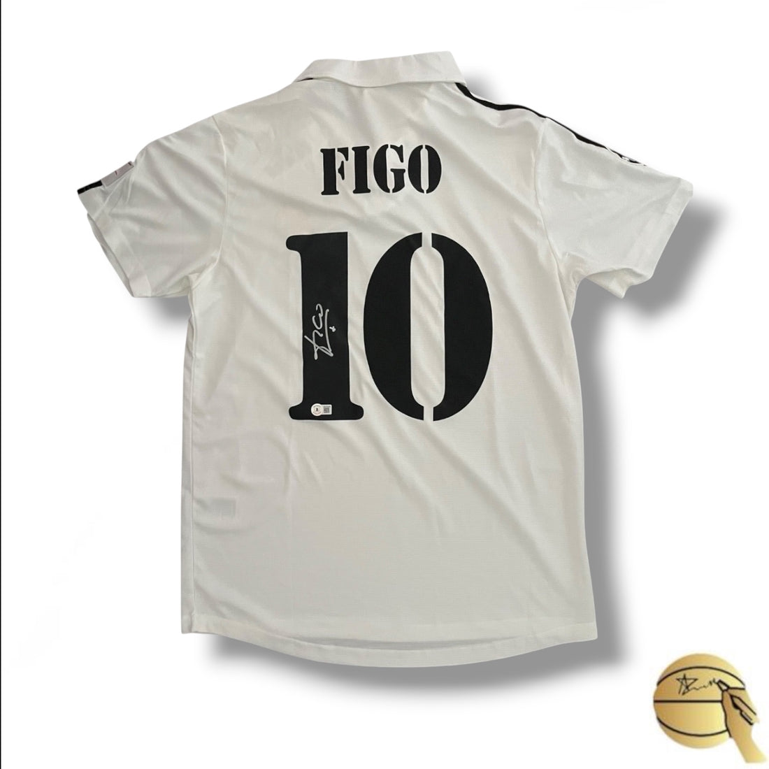 Jersey autografiado por Luis Figo