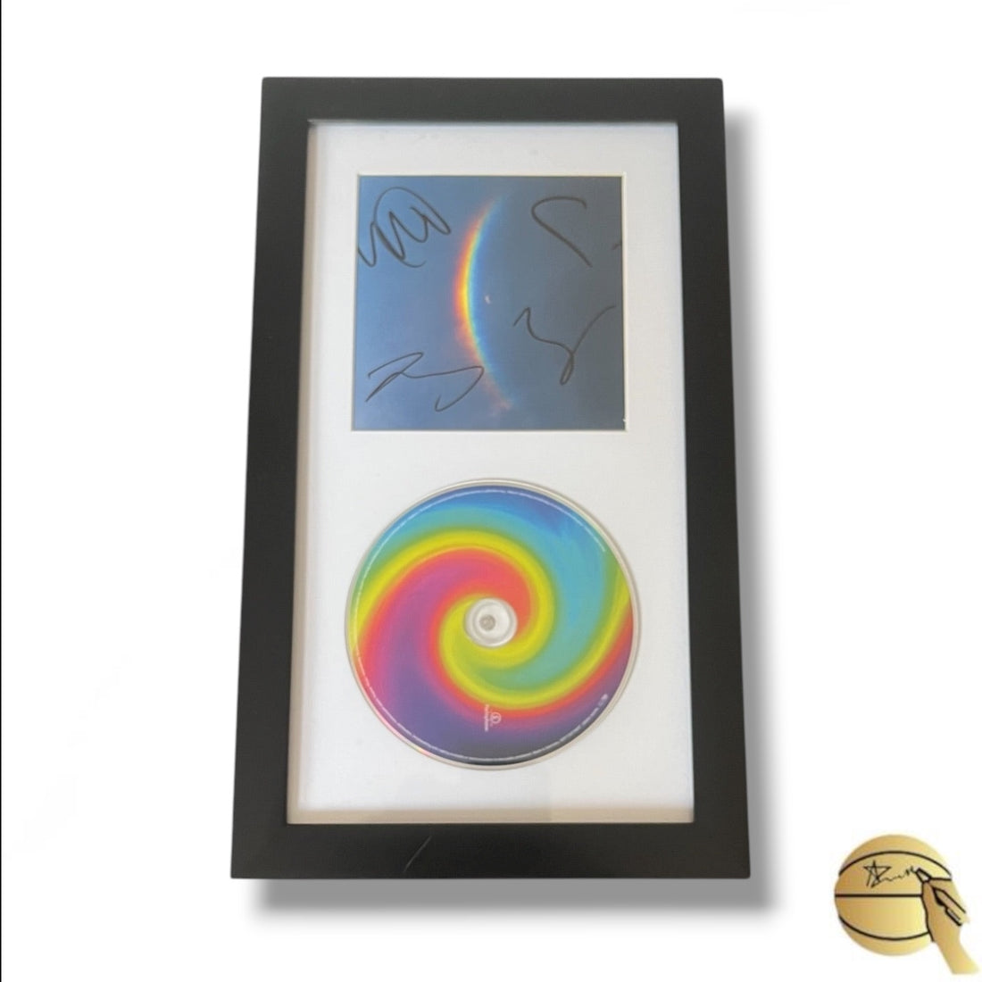 CD autografiado por Coldplay - Signed Collectibles