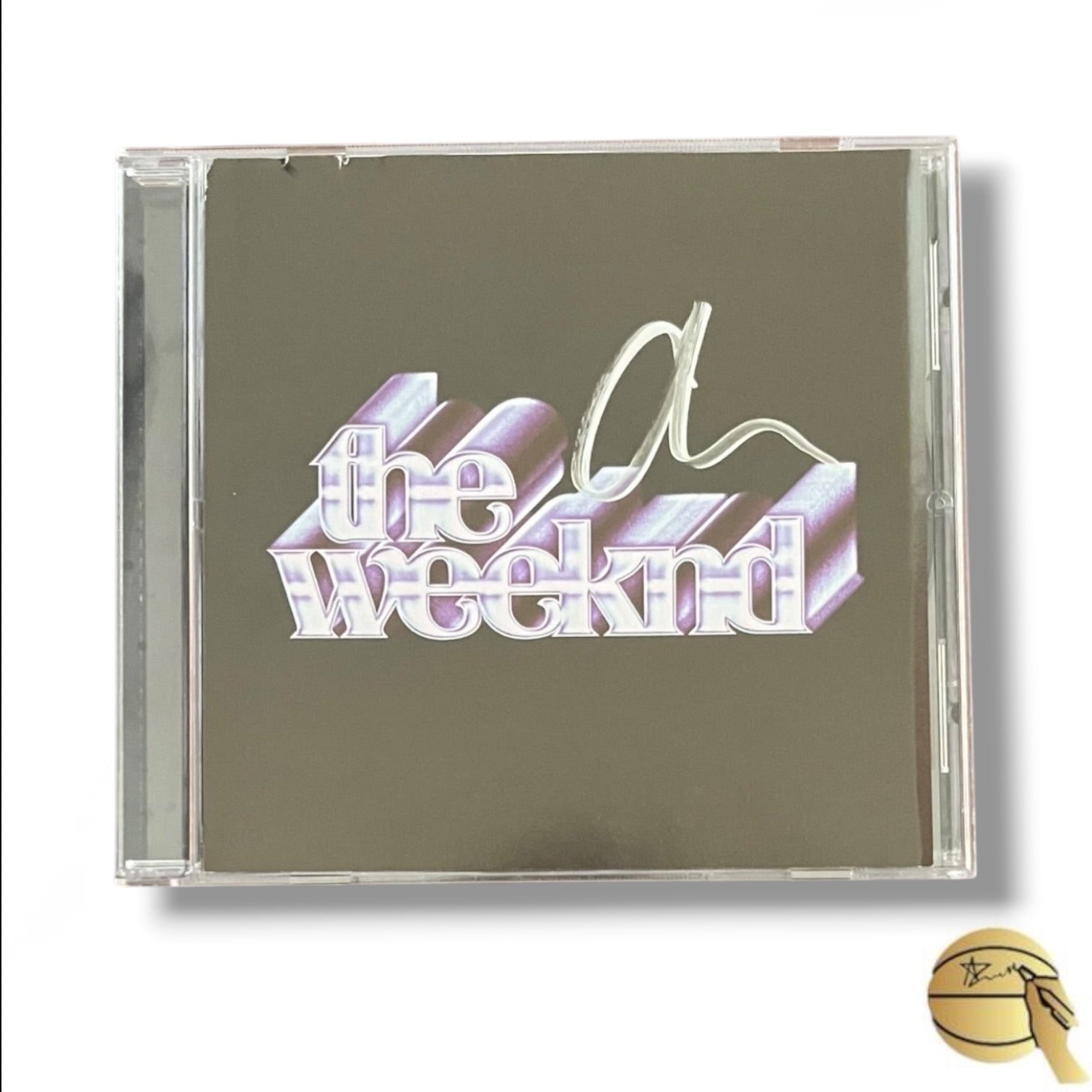 CD autografiado por TheWeeknd
