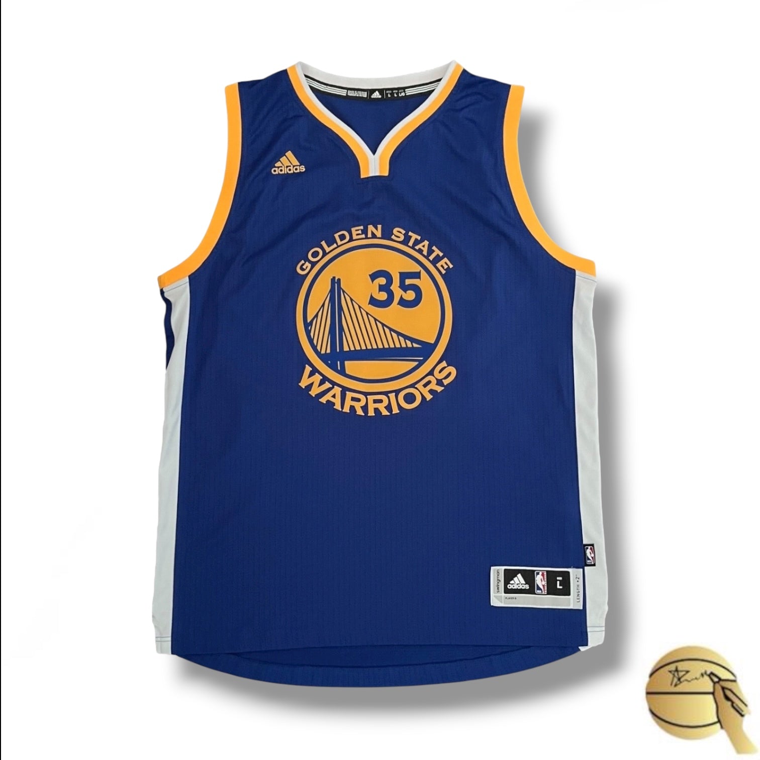 Jersey autografiado por Kevin Durant