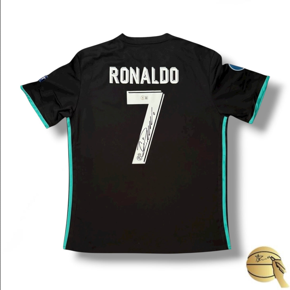 Jersey autografiado por Cristiano Ronaldo