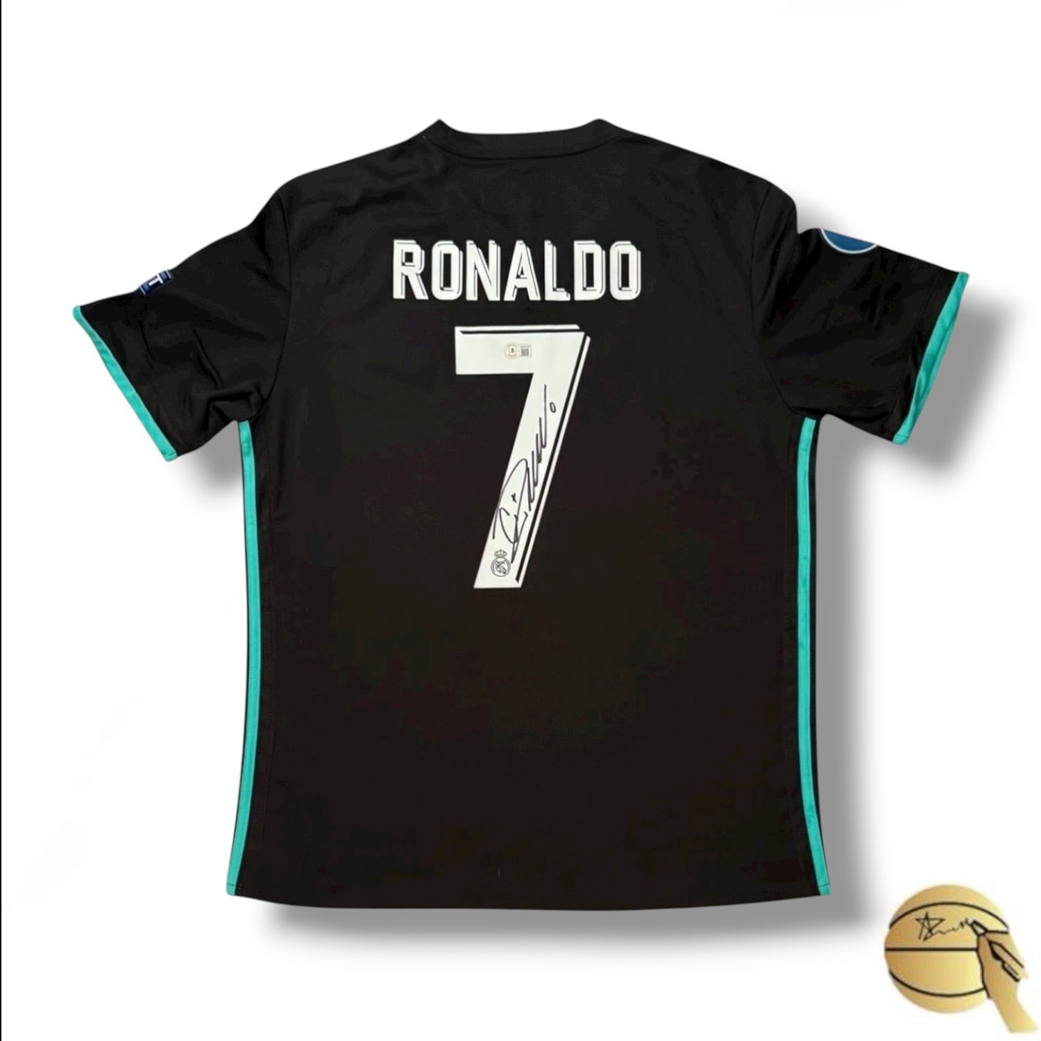 Jersey autografiado por Cristiano Ronaldo