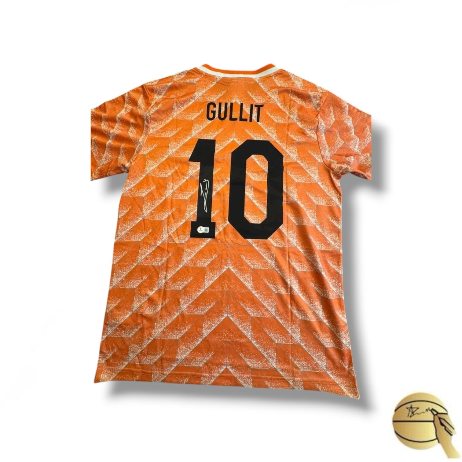 Jersey autografiado por Gullit